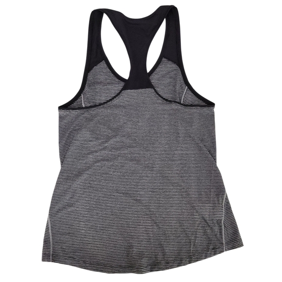 SALOMON Striped Performance Racerback Tank purple/grey – m - Picture 9 of 12